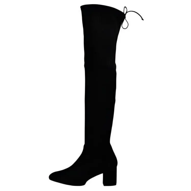 SW Ботфорды женские черные Stuart Weitzman
