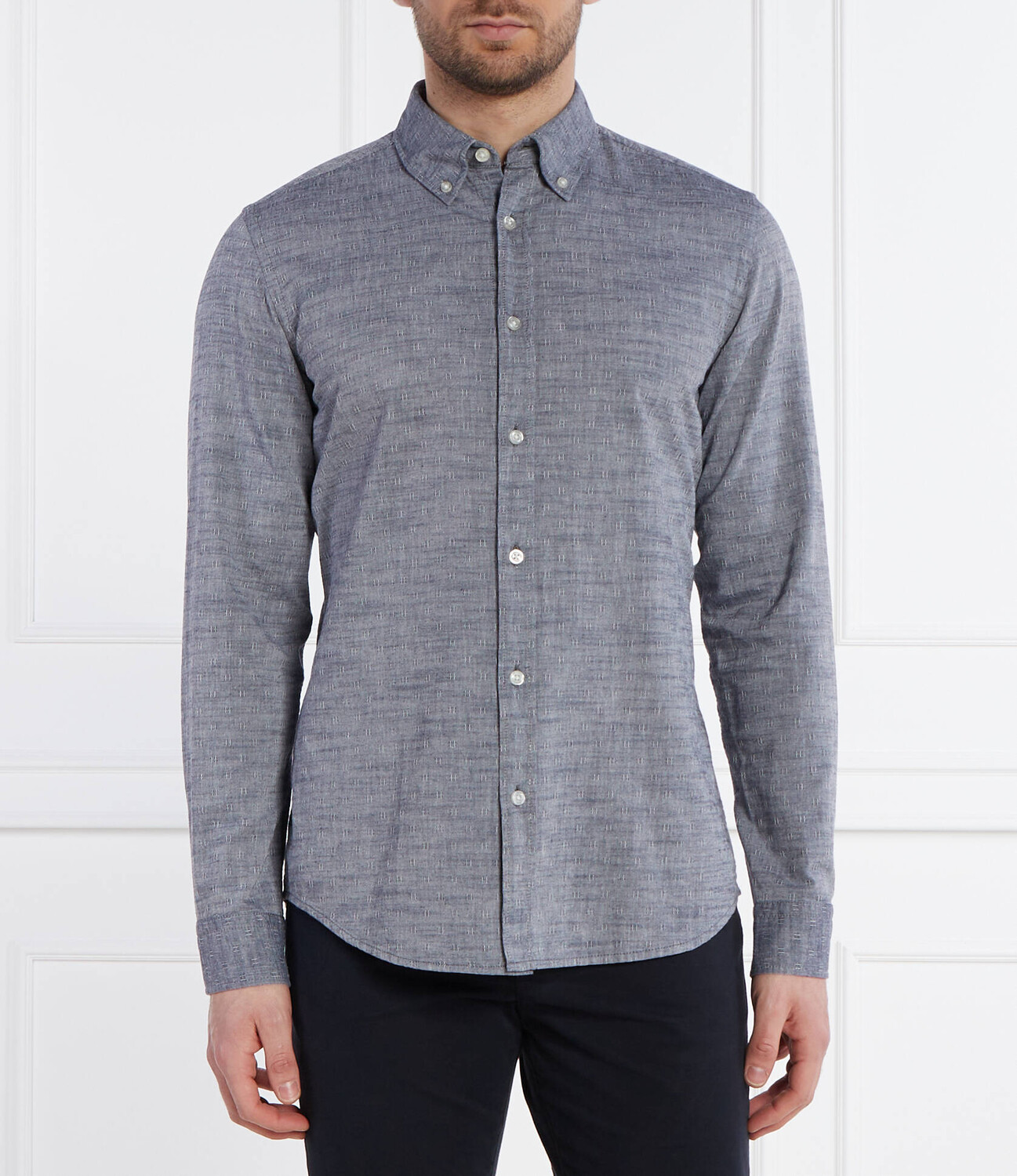 

Рубашка BOSS ORANGE Rickert Regular Fit, цвет grafite