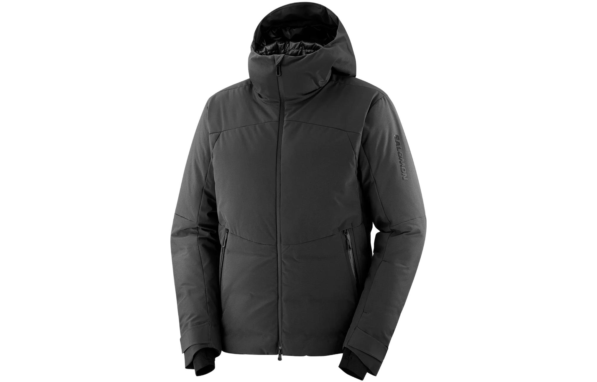 

SALOMON Куртка ALPENFLOW DOWN, мужская, черная
