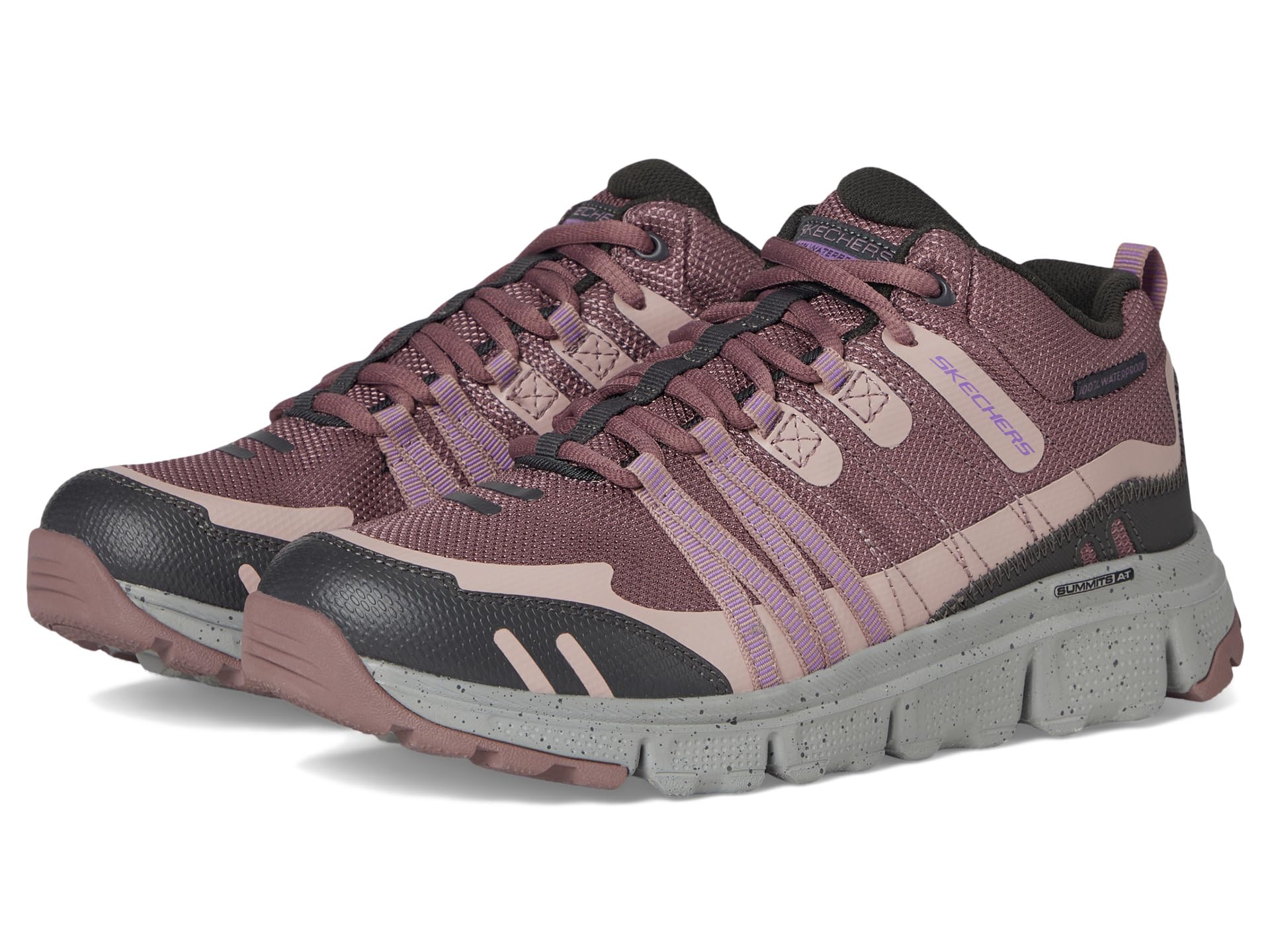 Кроссовки SKECHERS Summits At - Wynnwood Waterproof, Mauve/Multi