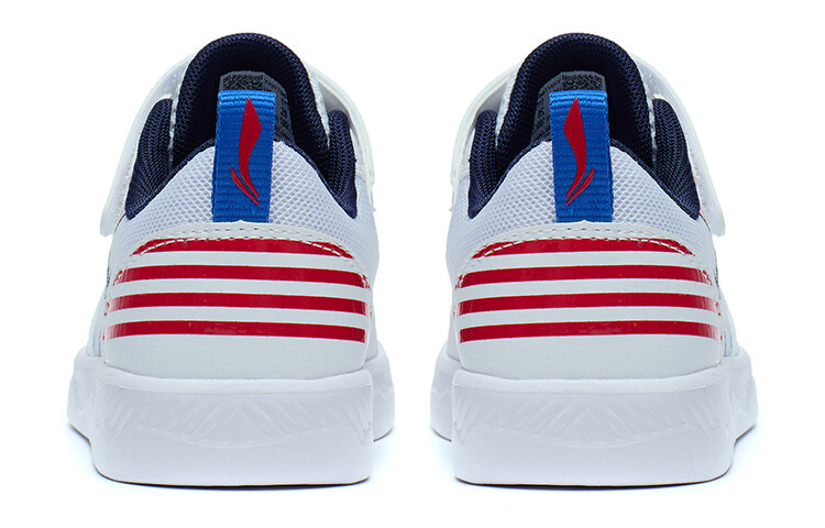 Детские кроссовки для скейтбординга Kids Low-top Standard White / Cinnabar Red / Citrus Yellow Lining Young, красный — фото 4