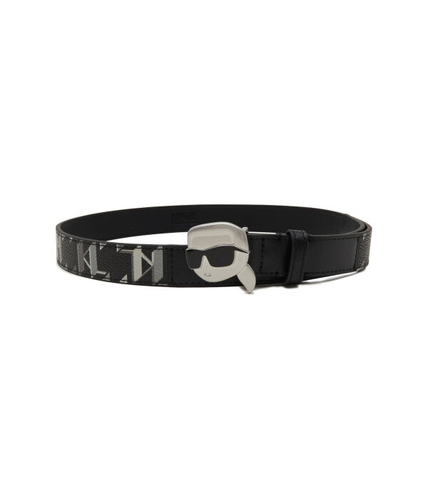 

Кожаный ремень ikonik 2.0 Karl Lagerfeld, черный