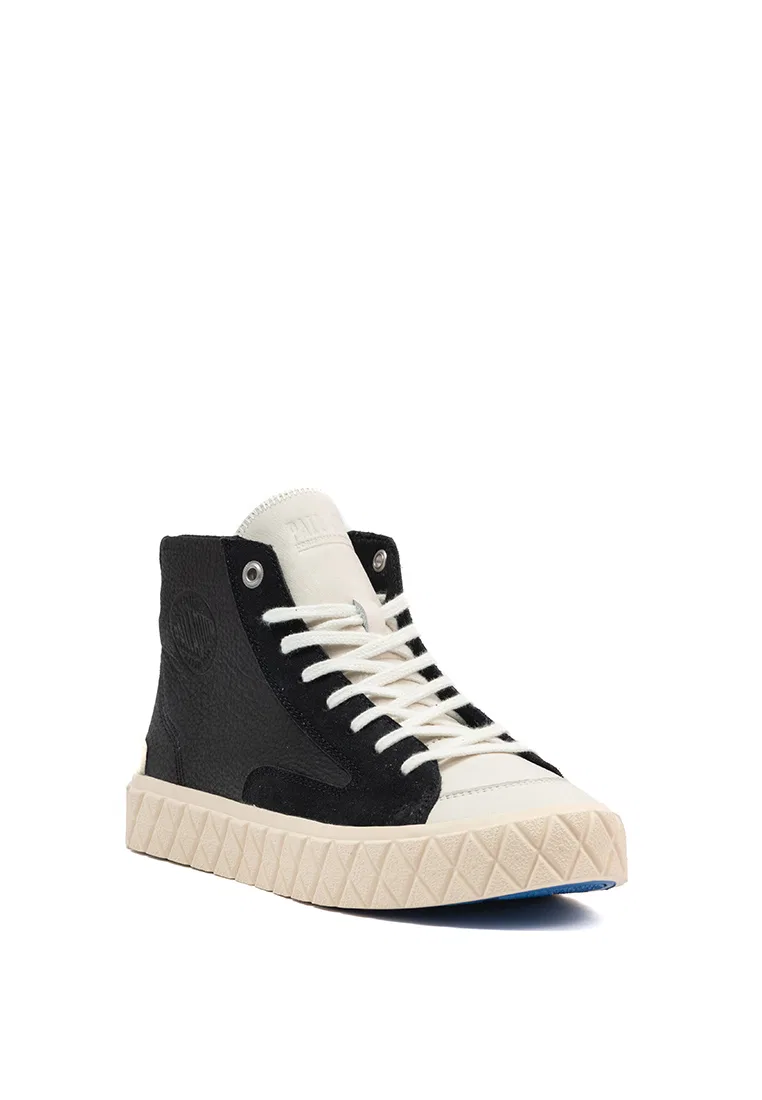 Кроссовки высокие замшевые Palla Ace Chukka, бежевые Palladium — фото 2