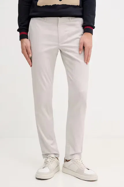 Чиносы slim fit Tommy Hilfiger, серый