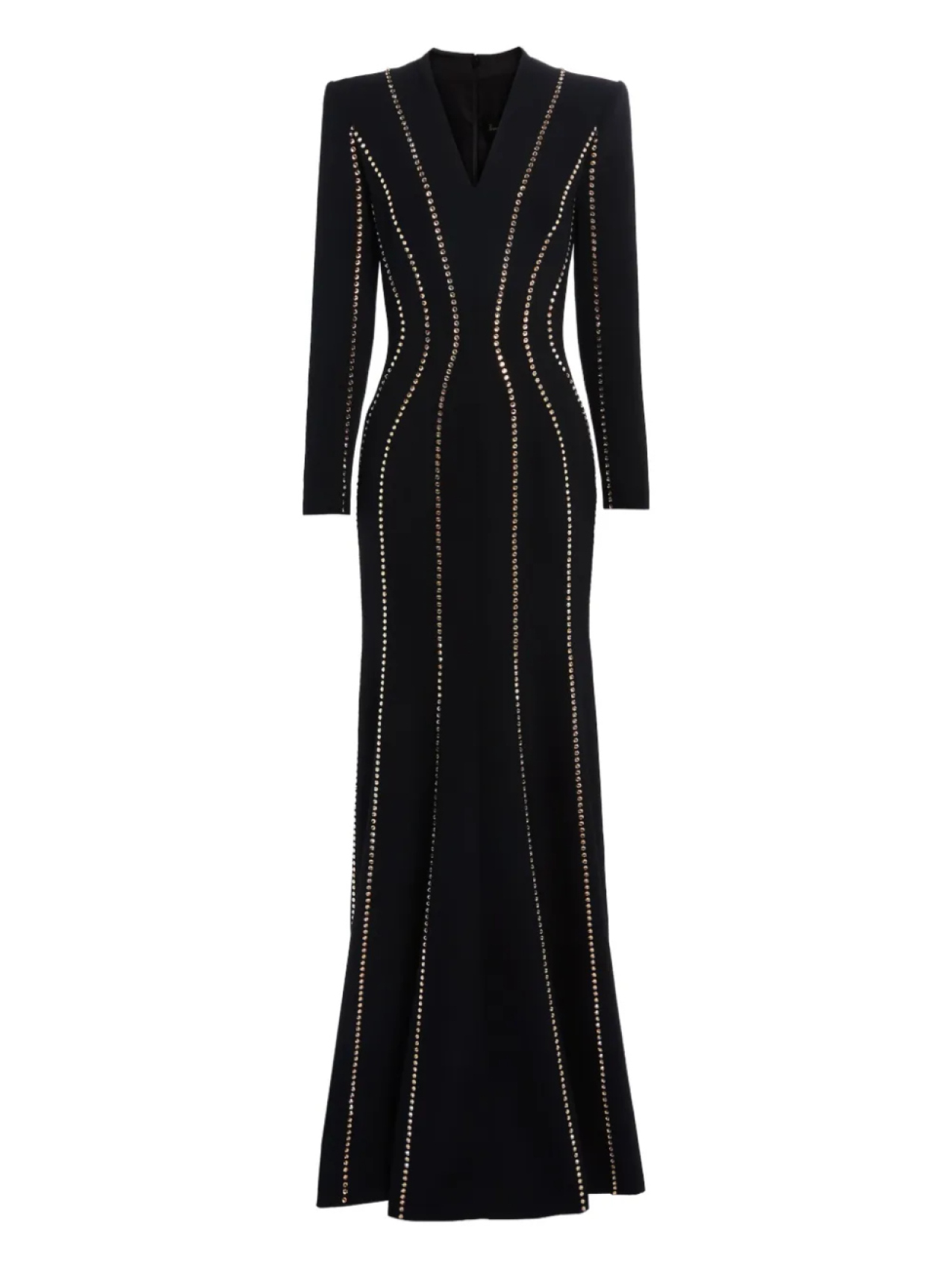 

Jenny Packham платье макси Victoire со стразами, черный