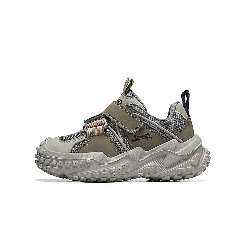 

Кроссовки Jeep Kids Lifestyle Shoes Kids Low-top Khaki/pink Silver, хаки