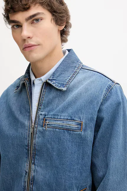 Куртка джинсовая CRISTOBAL GARAGE Levi's, синий — фото 4