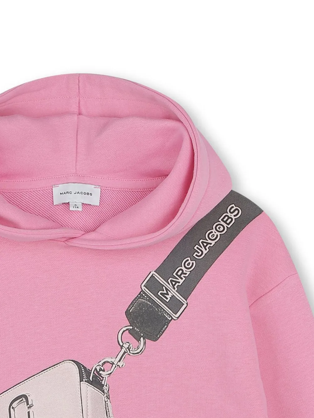 Толстовка с логотипом Marc Jacobs Kids, розовый — фото 3