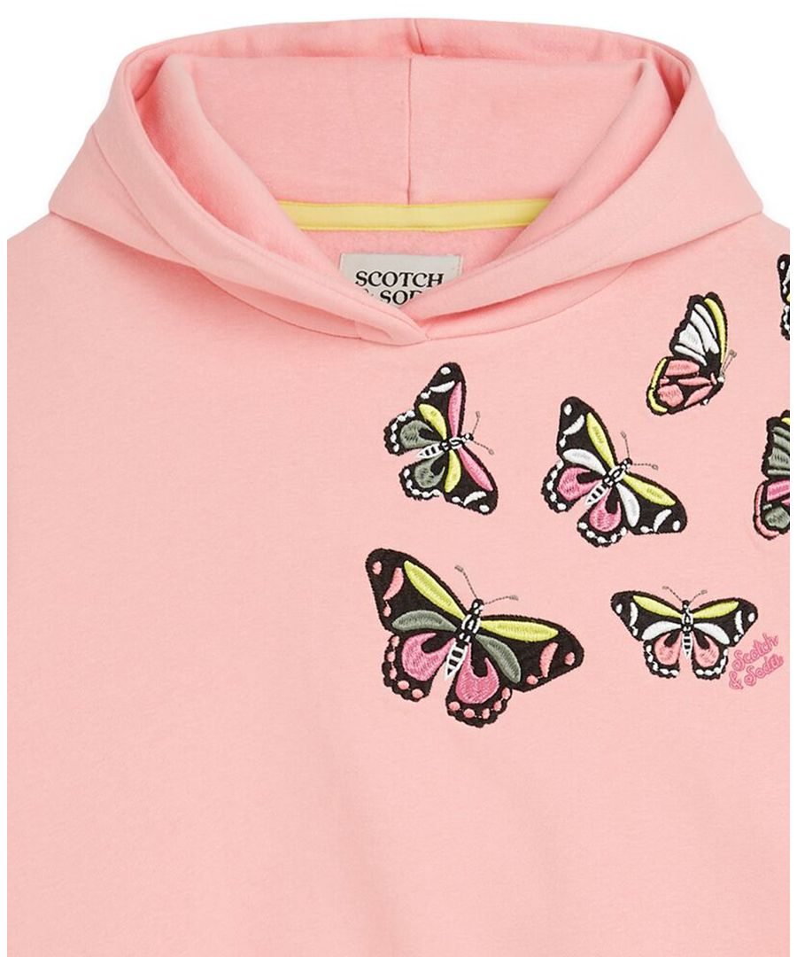 Детская толстовка с длинными рукавами и объемным низом, размер 7-16 SCOTCH & SODA, APRICOT BL — фото 3