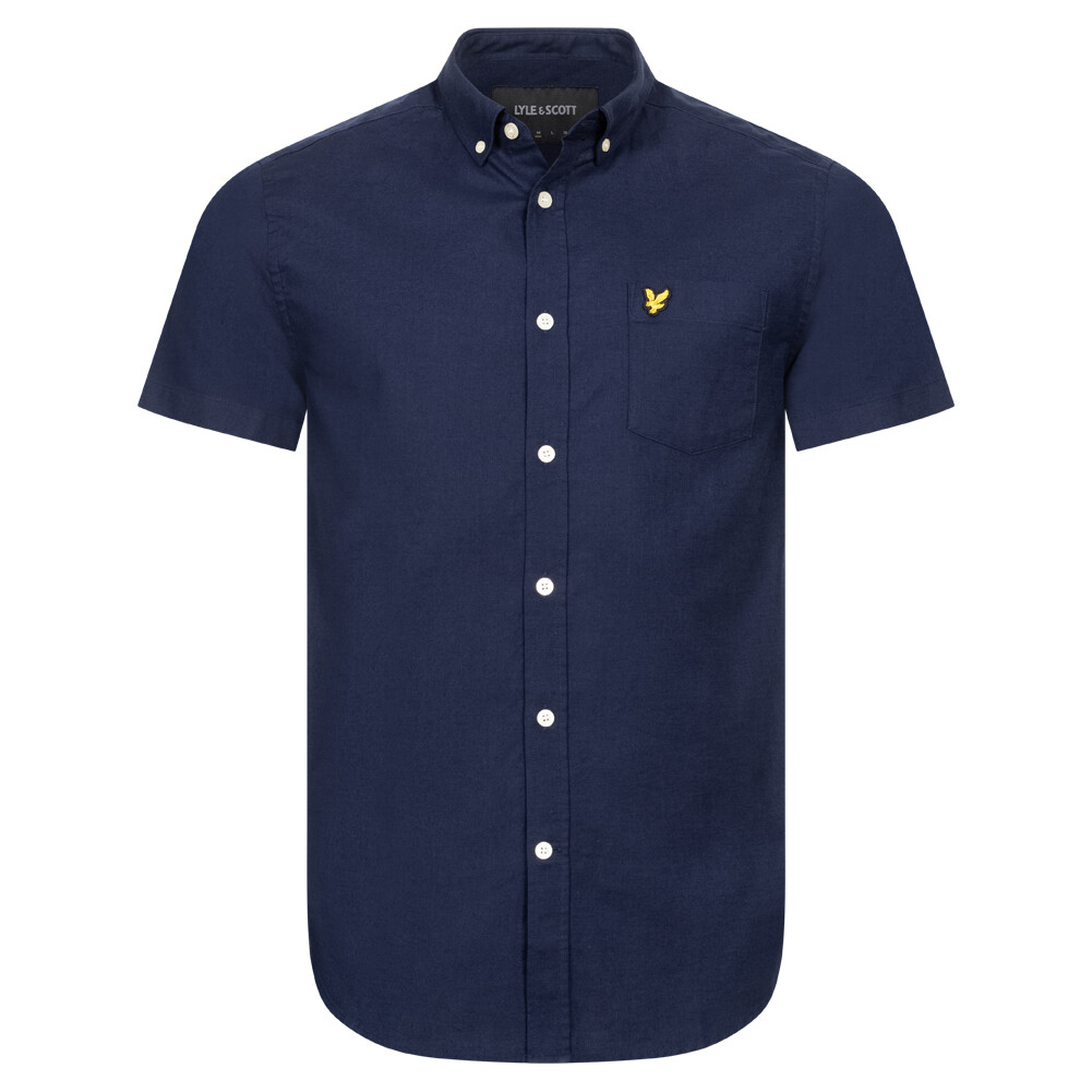 

Легкая мужская рубашка с коротким рукавом Lyle & Scott Lyle And Scott