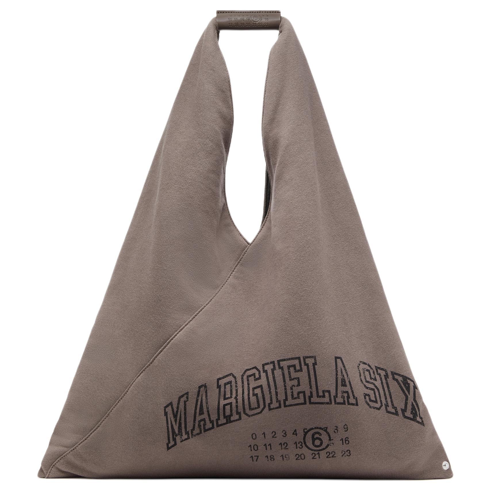 

MM6 Maison Margiela Японская женская сумка-шопер серая