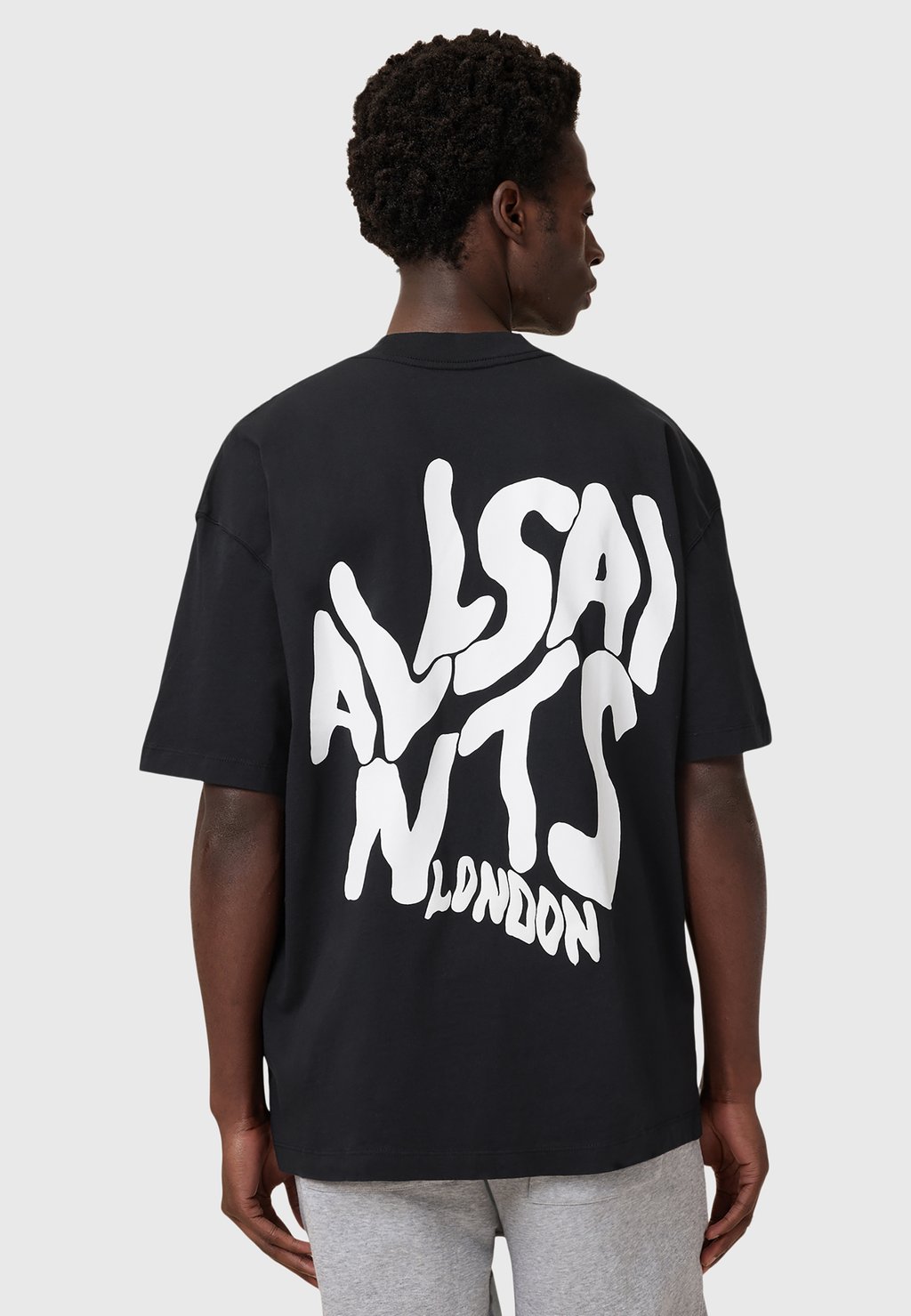 

Футболка с принтом ORLANDO CREW AllSaints, черный