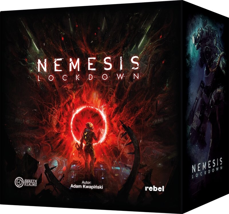 

Nemesis Lockdown, польское издание настольной игры Rebel