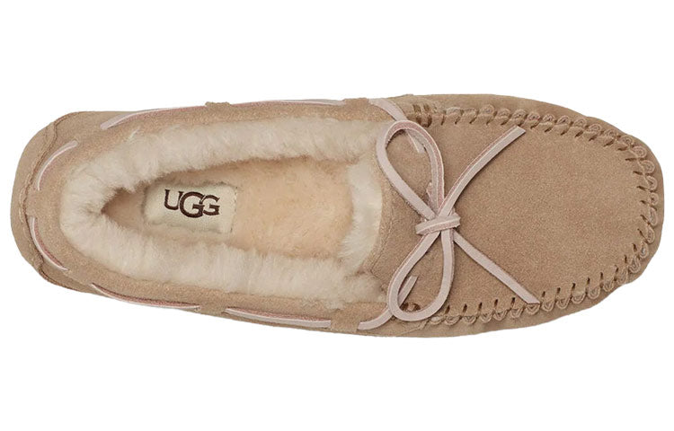 Тапочки (WMNS) UGG Dakota Slipper 'Tabacco' 1107949-TAB, бежевый — фото 4