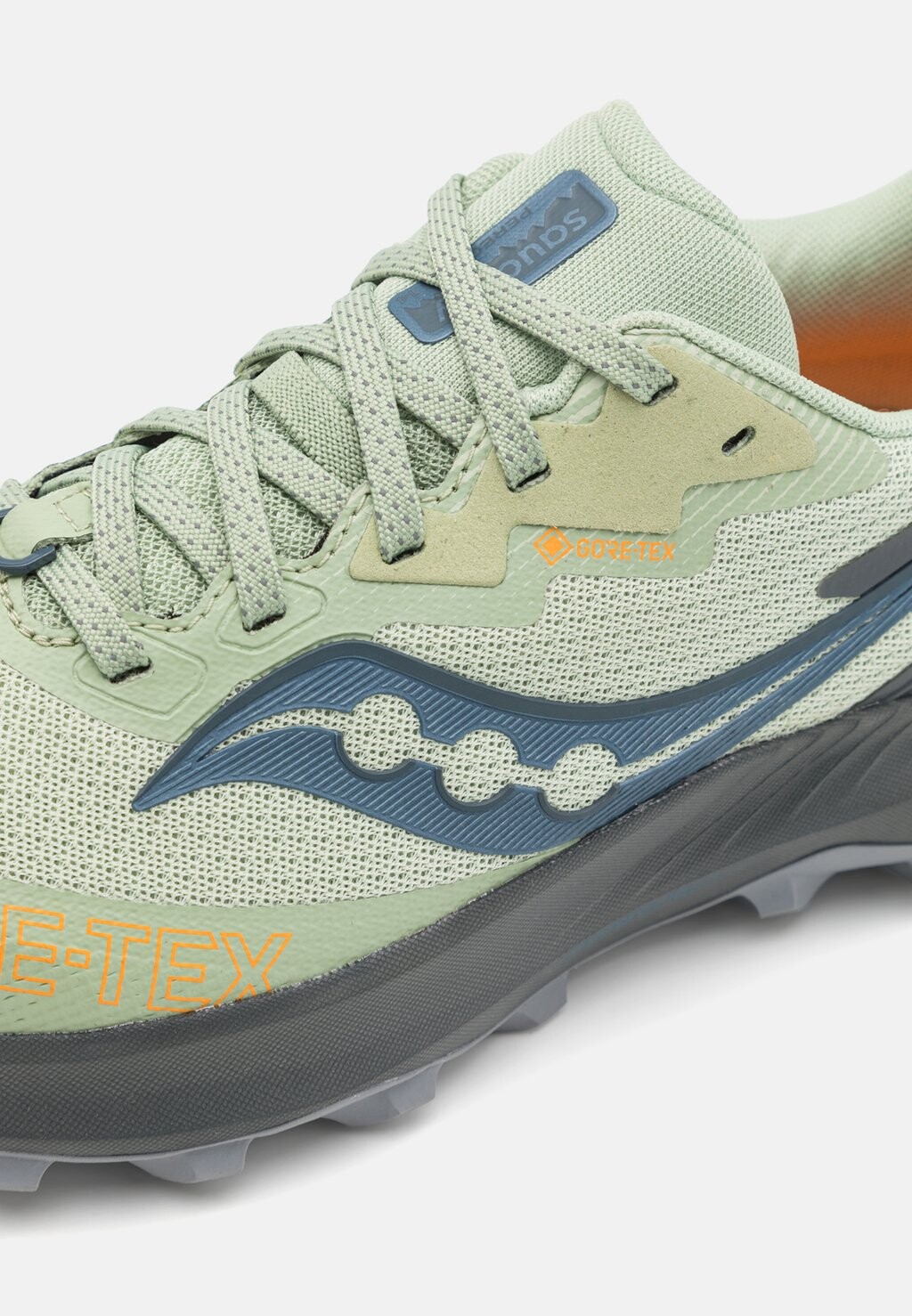 

Кроссовки PEREGRINE 14 GTX Saucony, светло-зеленый