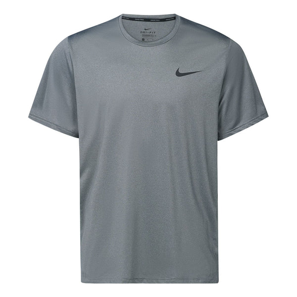 

Футболка mens pro dri-fit casual sports quick-drying short sleeve grey gray Nike, серый