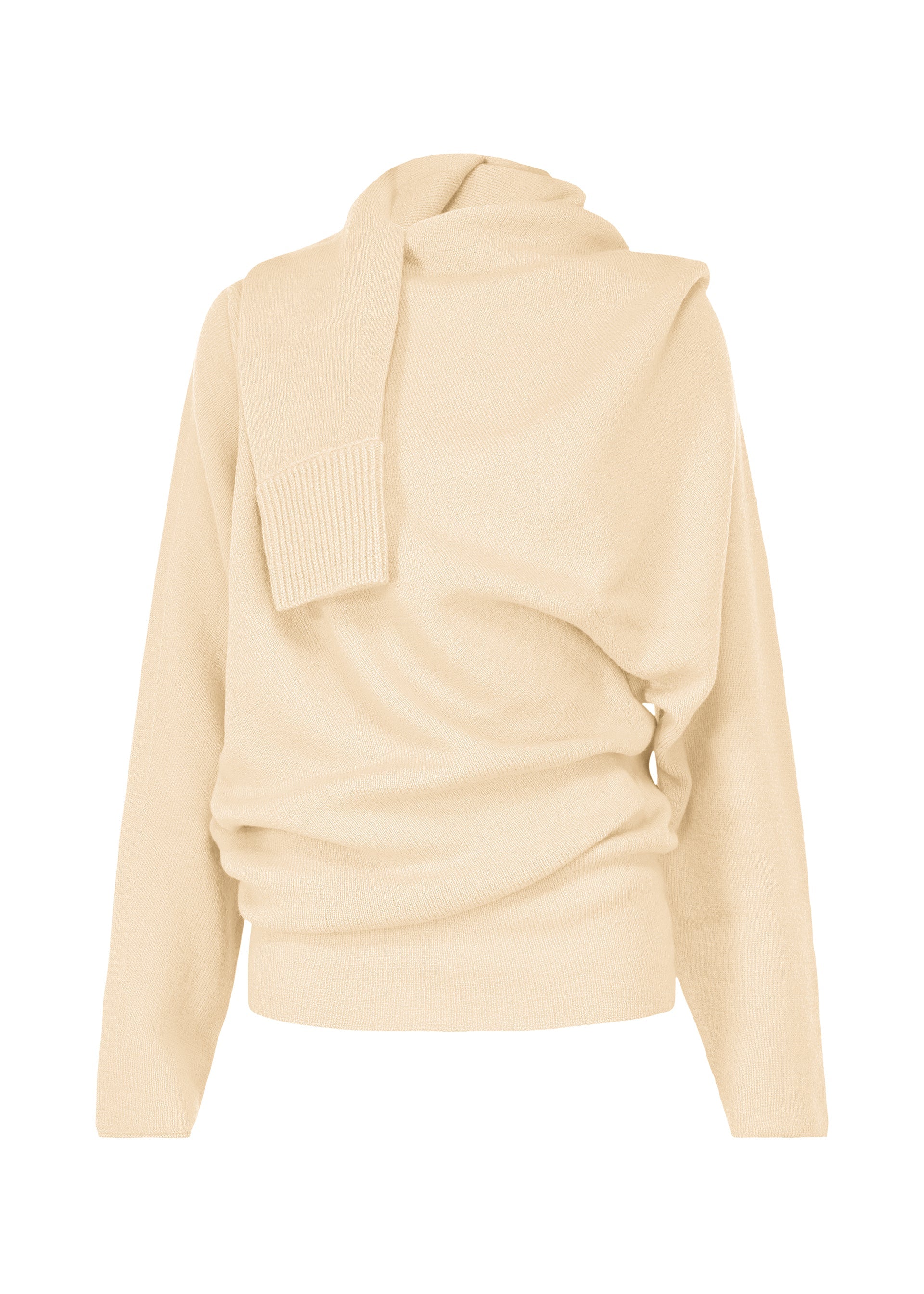

Топ stretchy wool Issey Miyake, белый