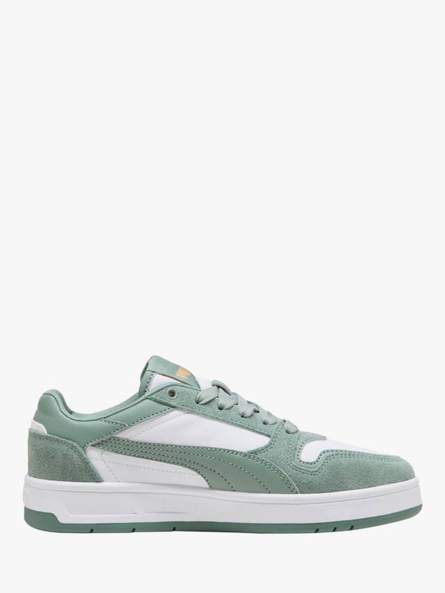 

Детские кроссовки Court Classic на шнуровке PUMA, Green Moon/White