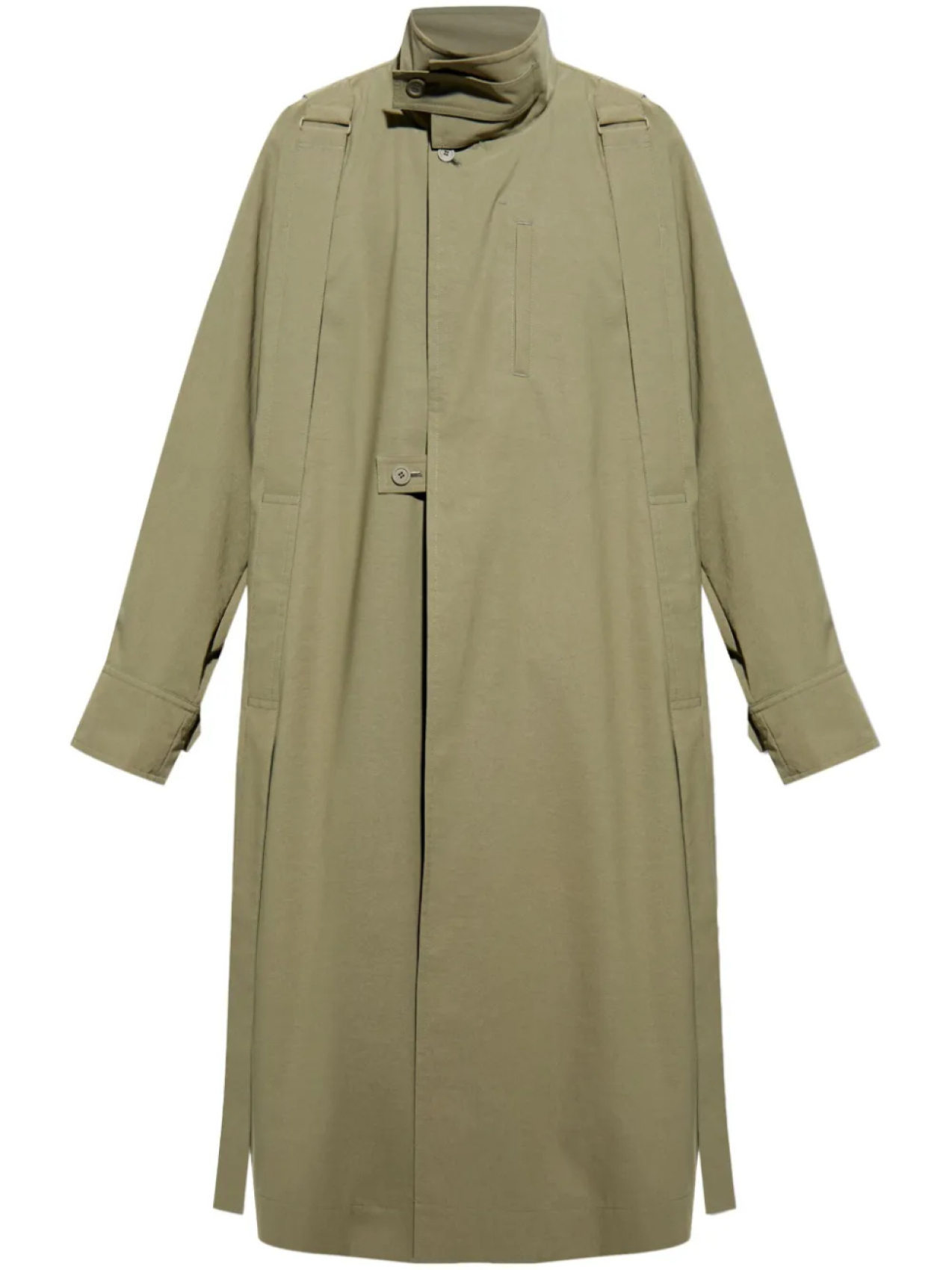 

Пальто-парка Homme Plissé Issey Miyake Parachute, зеленый