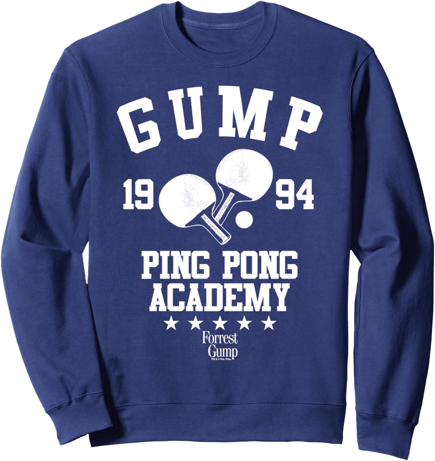 

Толстовка с изображением Форреста Гампа из «Академии настольного тенниса» 1994 года, синяя Forrest Gump, Синий, Толстовка с изображением Форреста Гампа из «Академии настольного тенниса» 1994 года, синяя Forrest Gump