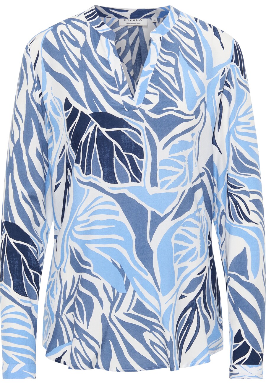 

Блузка ETERNA, цвет Indigo/Light blue