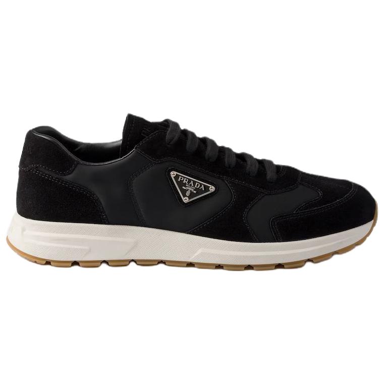 PRADA Кроссовки casual мужские re nylon pra low top black — фото 3