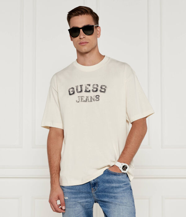 

Футболки Regular fit Guess Jeans, белый