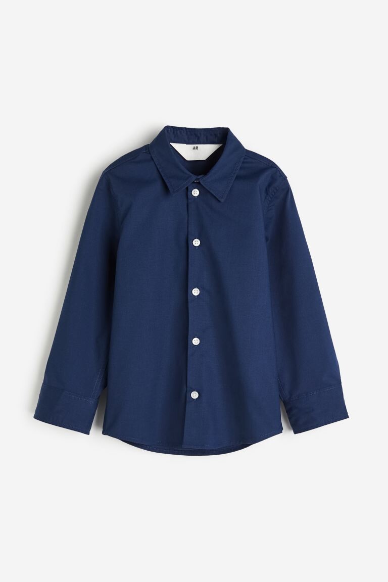 

Рубашка «Легкая глажка» H&M, синий