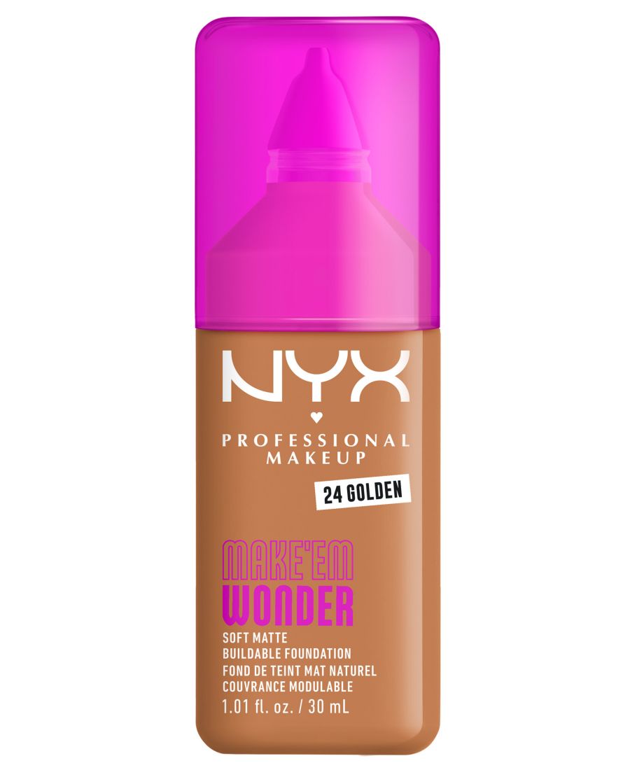 

Тональный крем Wonder Foundation, 0,84 унции NYX Professional Makeup, золотой