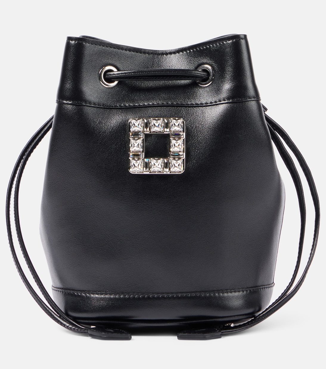 

Сумка-ведро Tres Vivier из кожи Roger Vivier, Nero