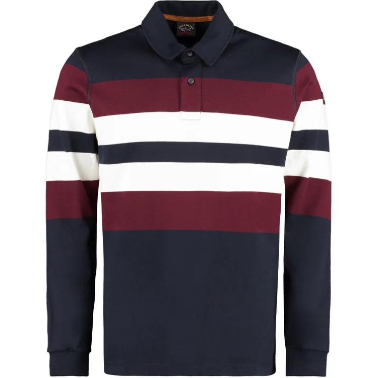 

Поло для яхтинга мужская черная Paul & Shark