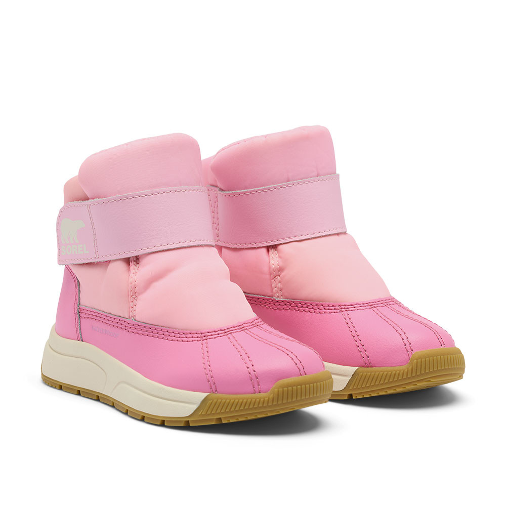 

Водонепроницаемые зимние ботинки Sorel Whitney III Mid Strap (для маленьких детей), Pink Flare