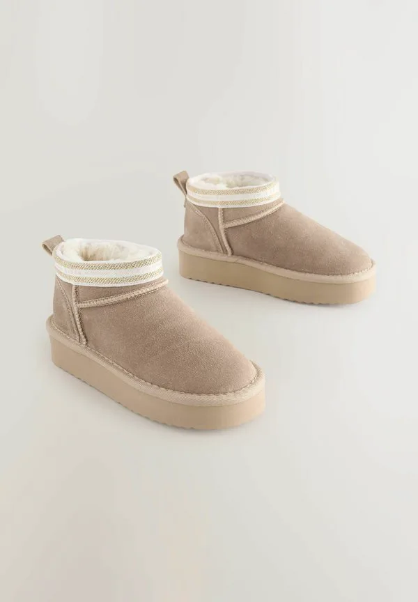 Уютные тапочки стандартного размера Baker By Ted Baker, Mink Brown — фото 2
