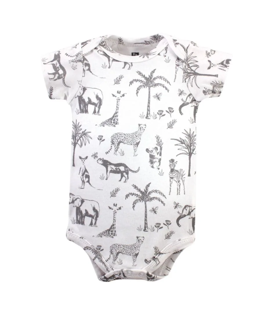 Набор из 7 хлопковых боди Hudson Baby, Vintage Safari — фото 2