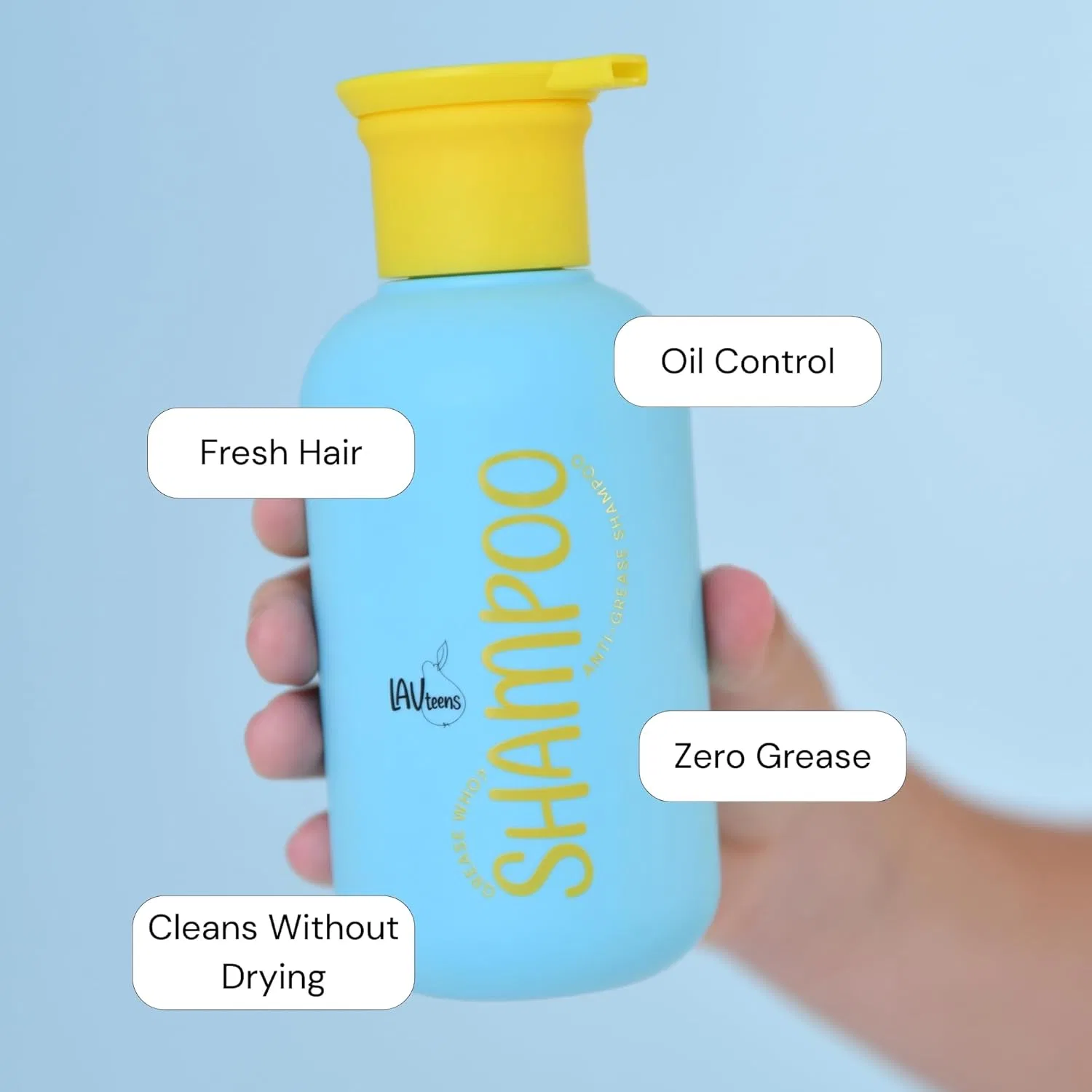 Шампунь против жирности волос «Grease Who? Shampoo!» от Lav Teens Lav Teens — фото 3