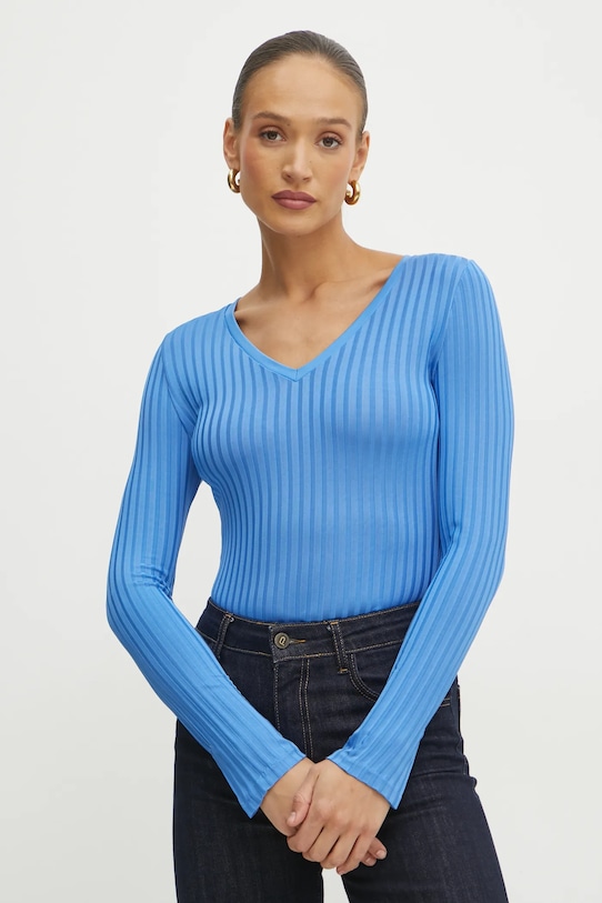 

Лонгслив Boss, синий