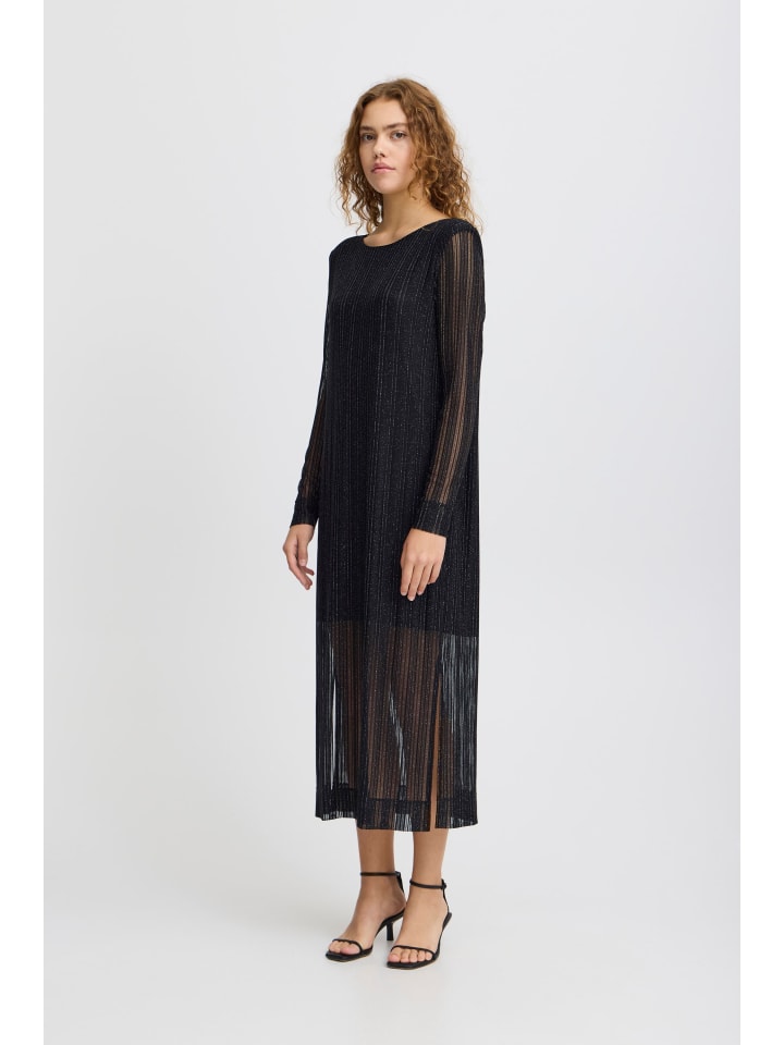 

Короткое платье ICHI Abendkleid IHLACCY 20122319 elegantes Abendkleid, черный