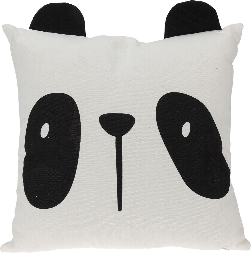 

Детская подушка Safari Panda, 40x40см, белая H&L