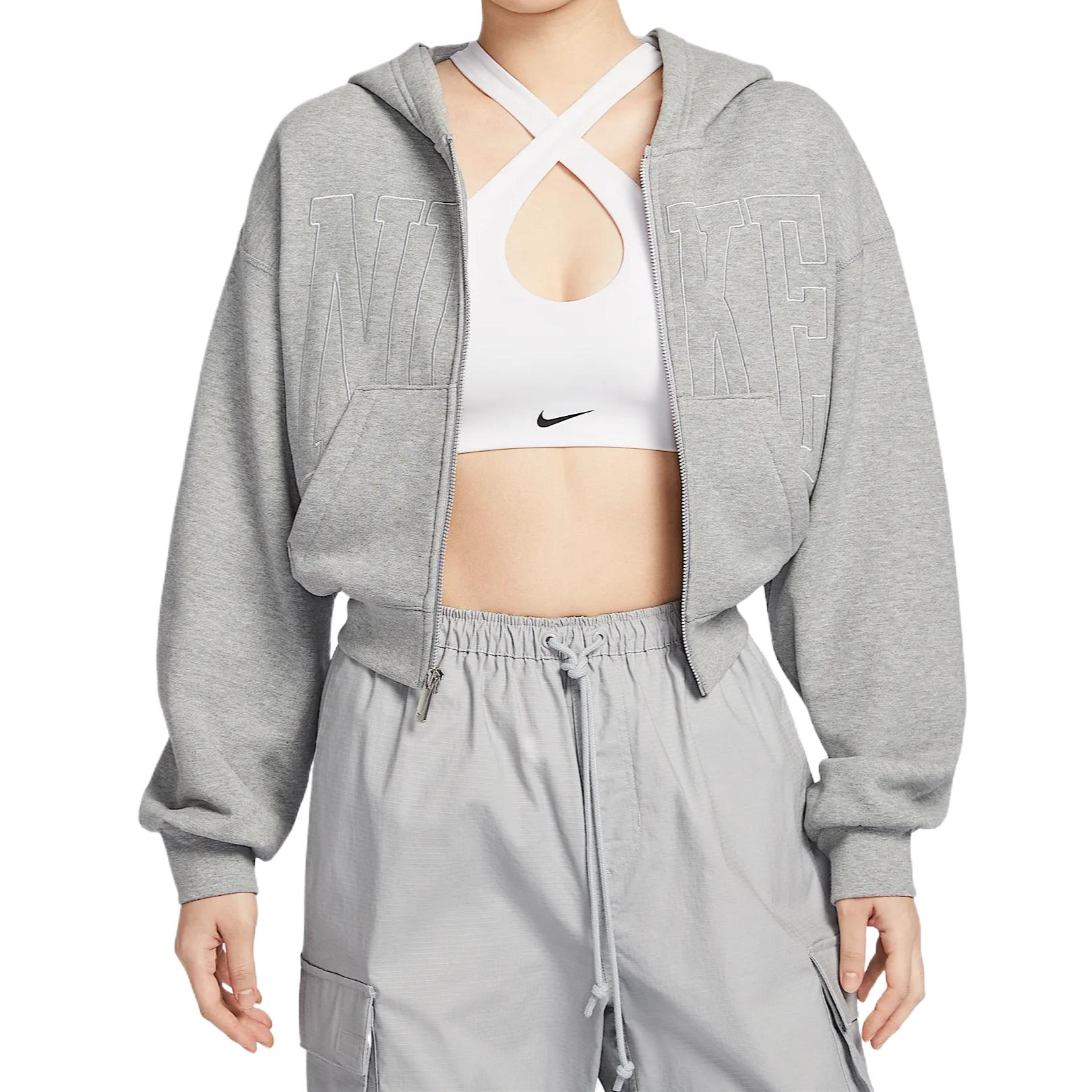 Толстовка SS25 Women's Dark Gray Nike, темно-серый