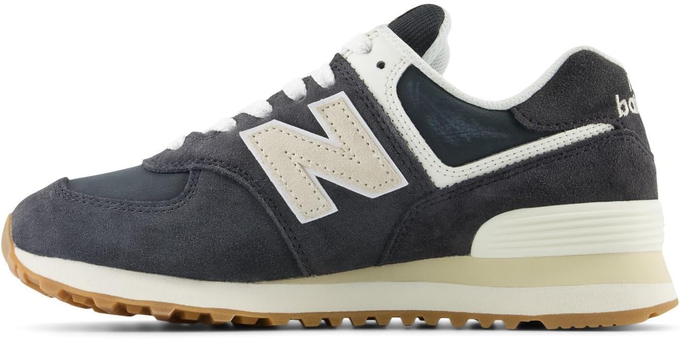 Мужские кроссовки New Balance 574 Rugged, белый/черный — фото 4