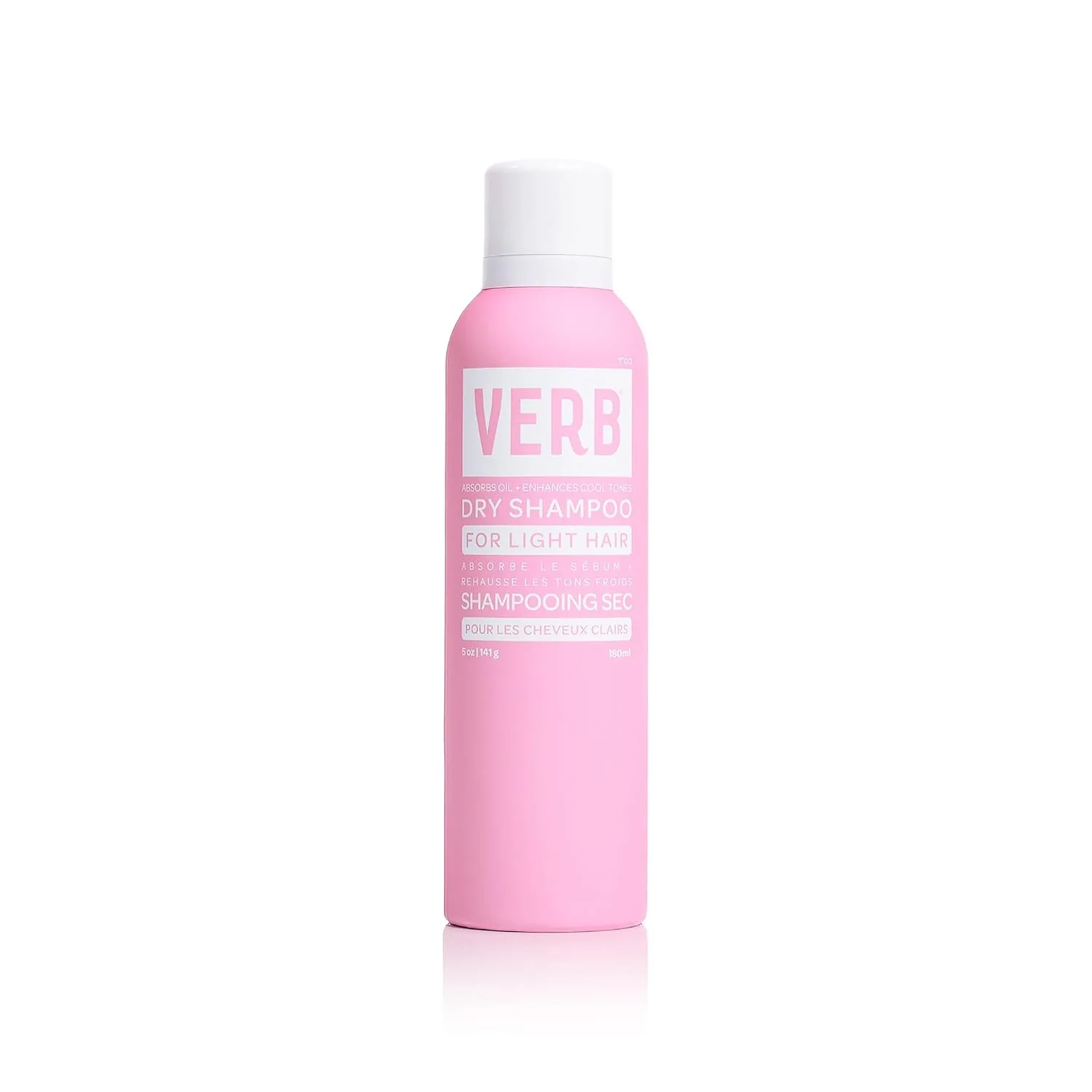 VERB Dry Shampoo Light - сухой шампунь для светлых тонов, освежает, абсорбирует жир и продлевает укладку, веганский, без парабенов и сульфатов 141.75 г (1 шт.)