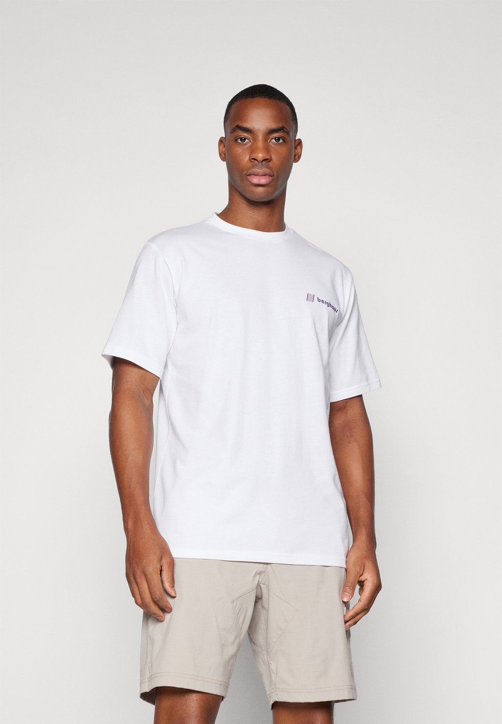 

Футболка с принтом SUNNED PEAK TEE UNISEX Berghaus, белый