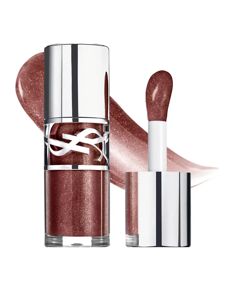 Блеск для губ Loveshine Плампирующий масло-блеск для губ Yves Saint Laurent, Espresso Stardust — фото 3