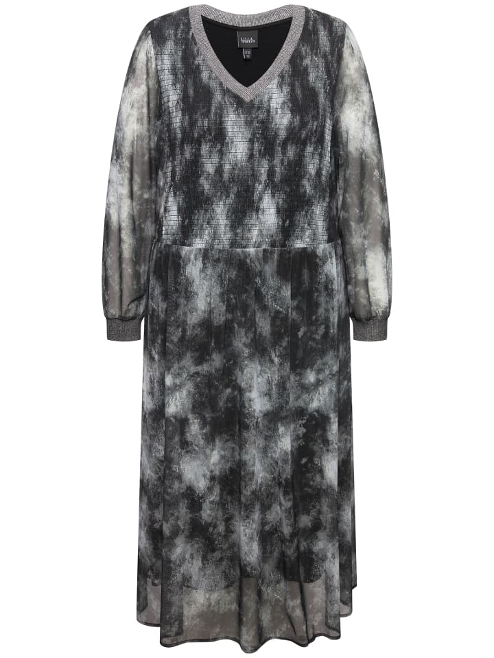

Платье до колена Ulla Popken Kleid, черный