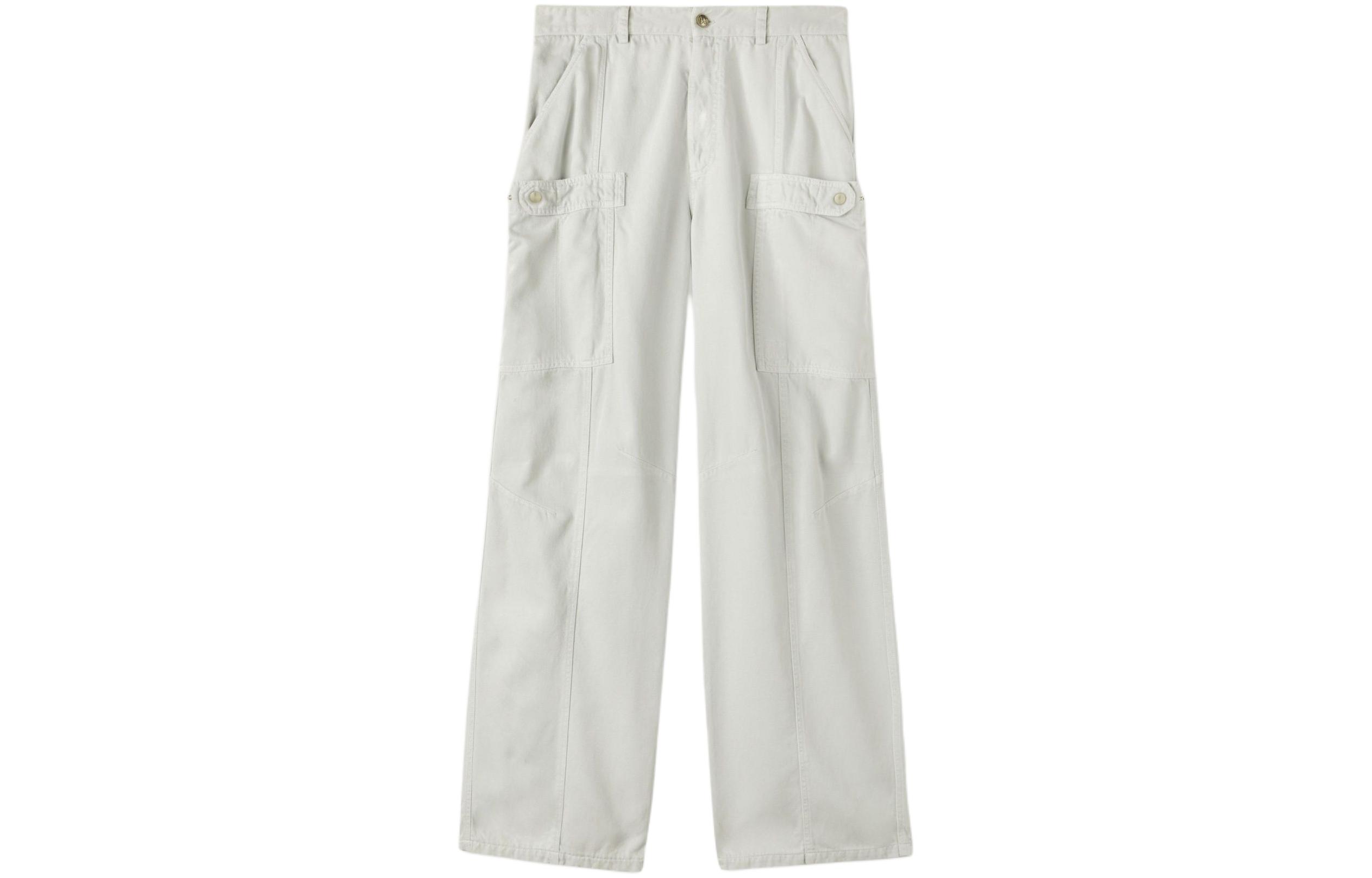 

Брюки с карманами Monogram PALM ANGELS Белый