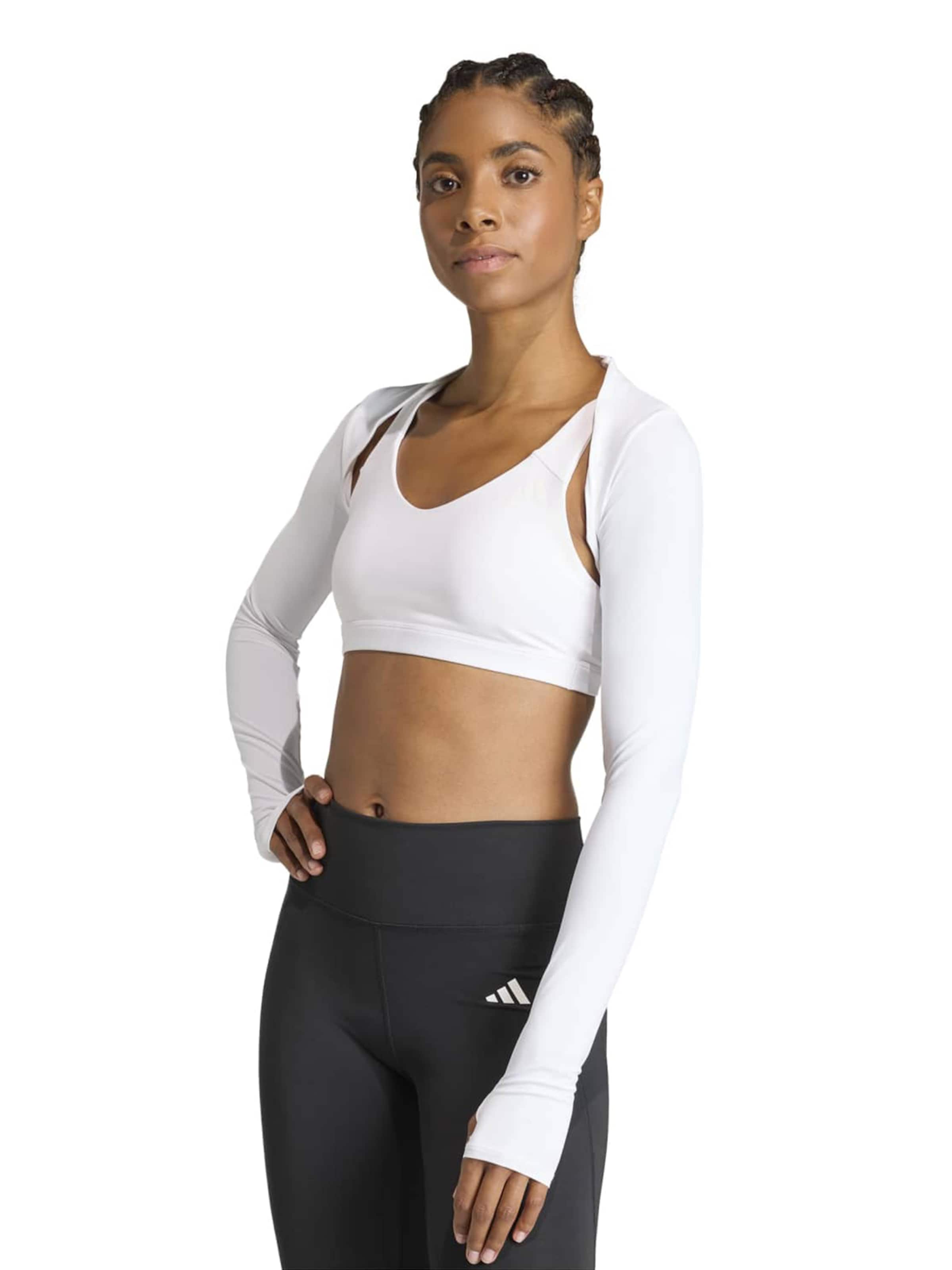 Adidas Performance Футболка Performance 'PWR ESS' в белом цвете — фото 2