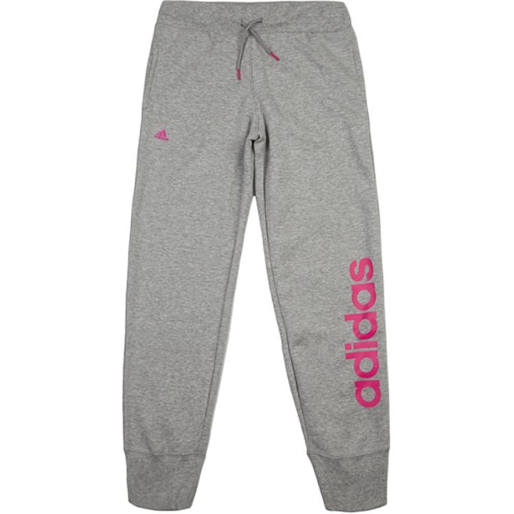 

Детские вязаные спортивные штаны Adidas, серый