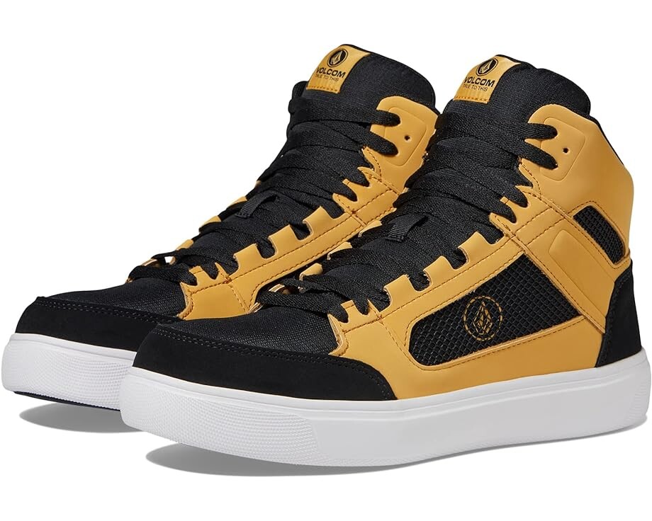 

Кроссовки Volcom Evolve High Top SD Comp Toe, цвет Black/Yellow, Черный, Кроссовки Volcom Evolve High Top SD Comp Toe, цвет Black/Yellow