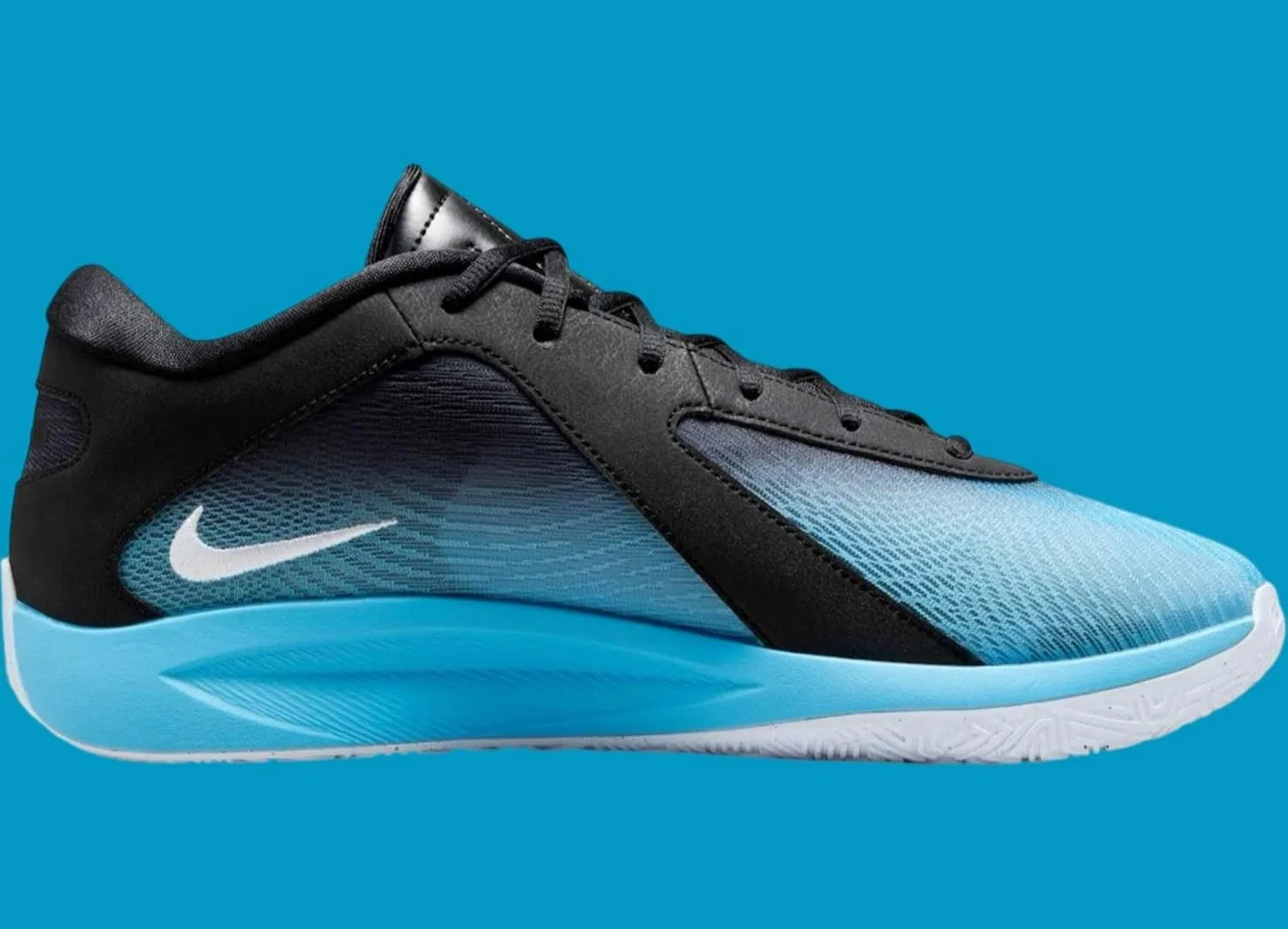 Мужские баскетбольные кроссовки Nike Giannis Freak 6 Fj7792, Black Blue Tinted White Baltic Blue — фото 3