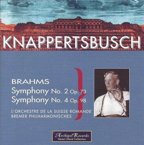 

CD диск Brahms / Knappertsbusch: Sym 2 & 4-Knapper